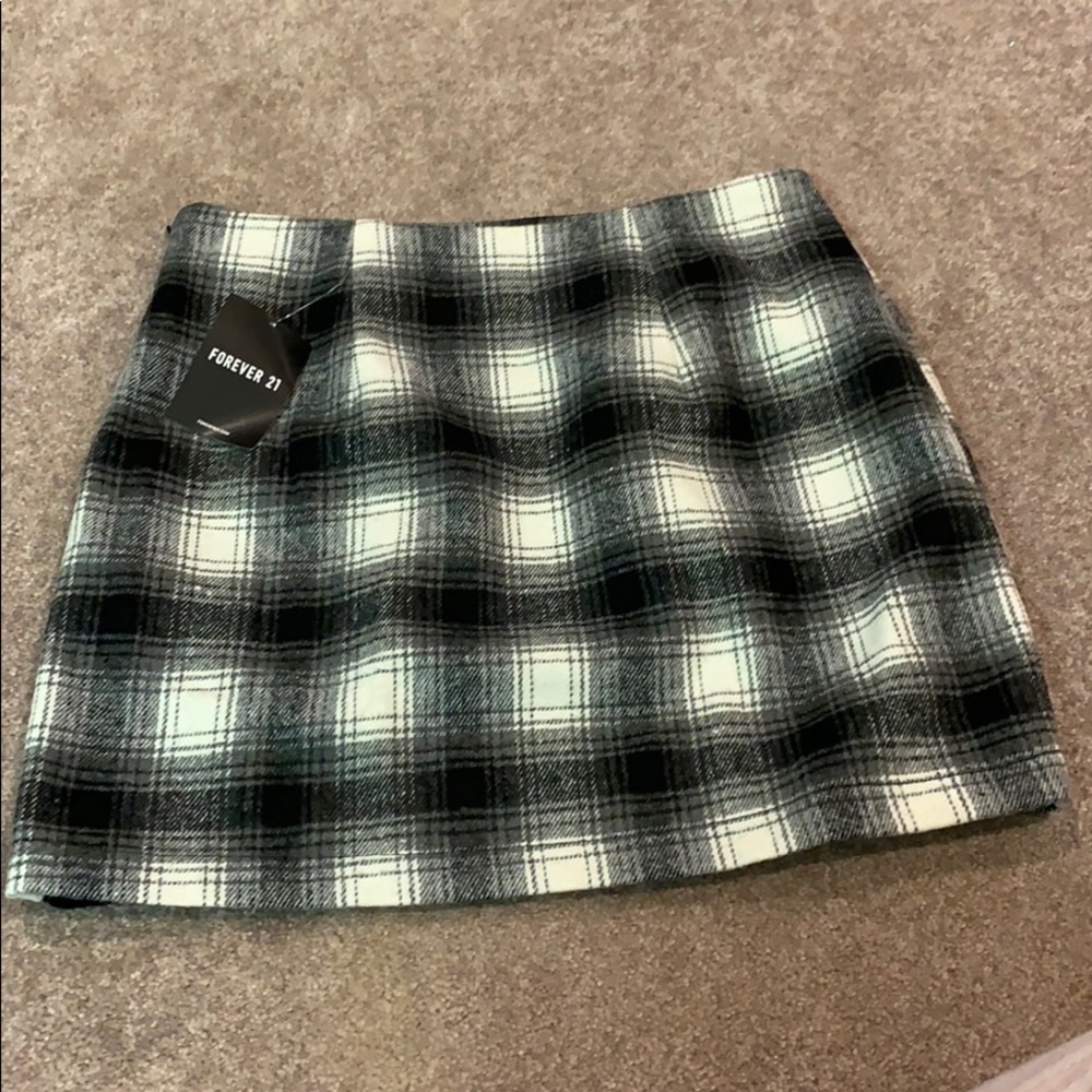 Plaid skirt